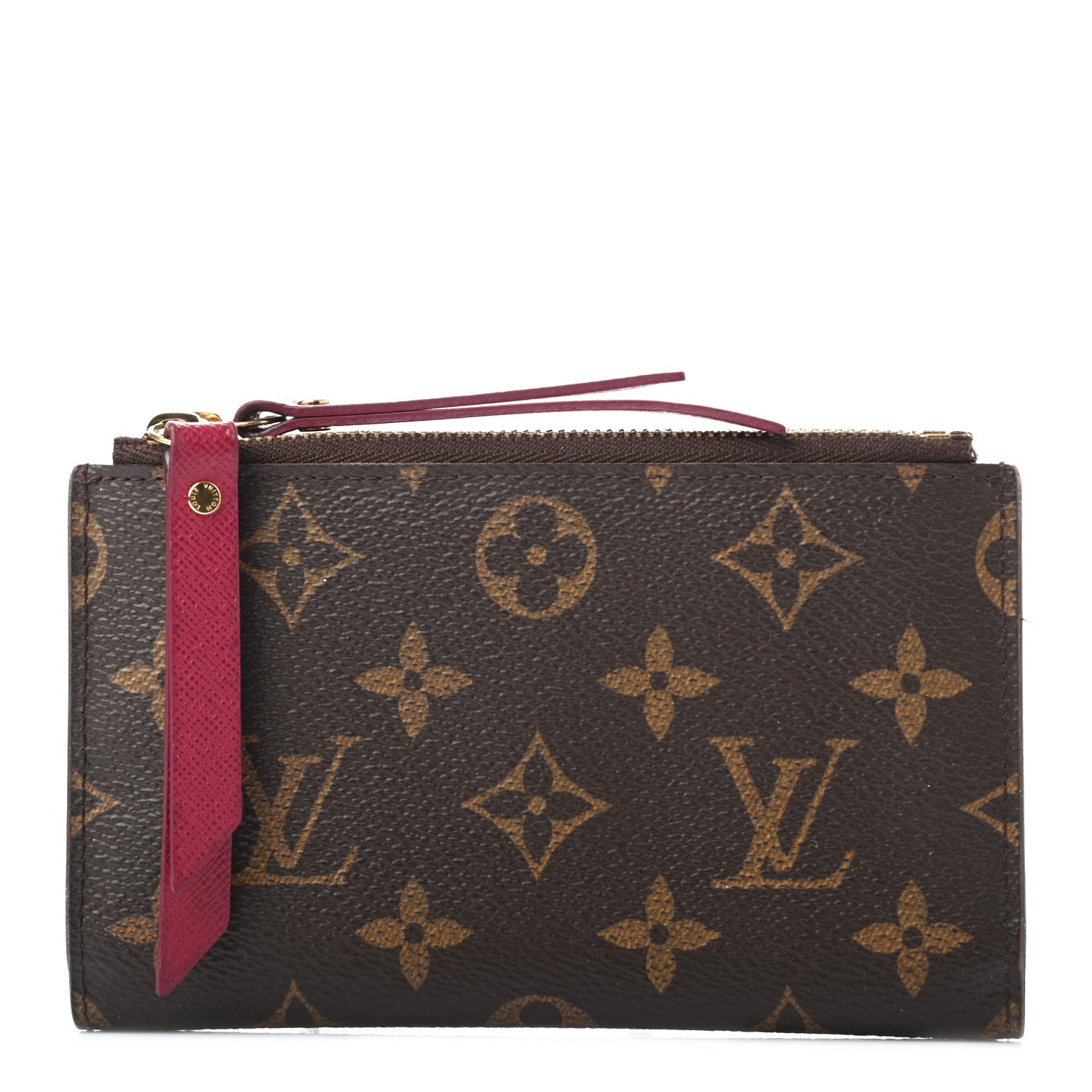 Louis Vuitton Monogram Adele Compact Wallet Fuchsia 1 of 8