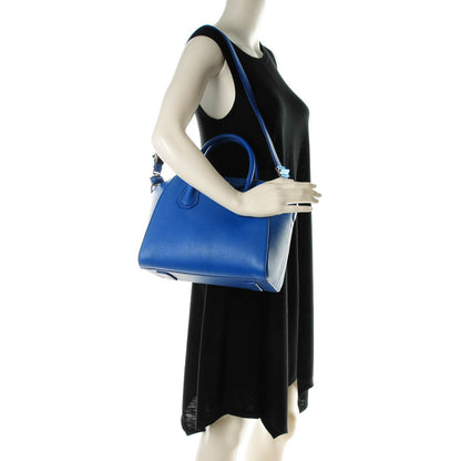 Givenchy Sugar Goatskin Small Antigona Indigo Blue 2 of 7