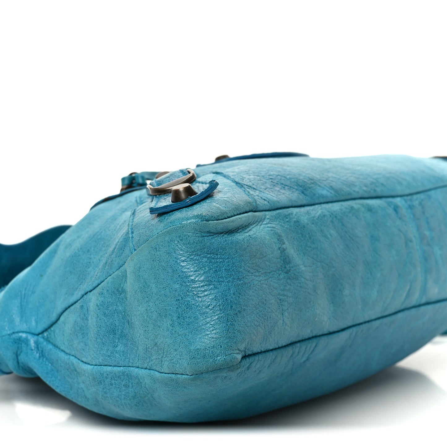 Chevre Classic Hardware First Turquoise
