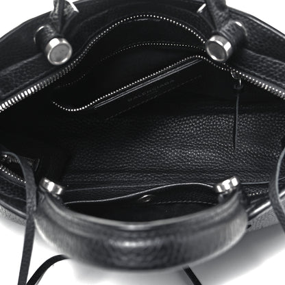 Balenciaga Veau Grana Perforated Blackout Hardware S City Black 5 of 9