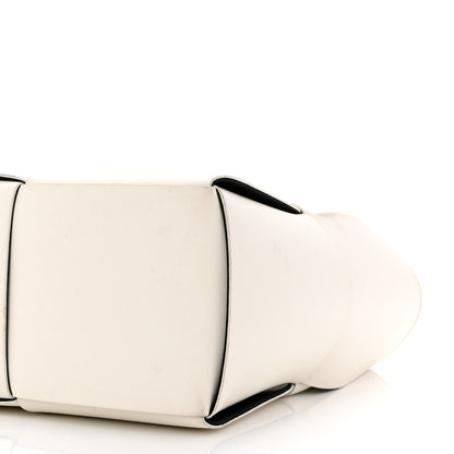 Bottega Veneta Nappa Maxi Intrecciato Medium Arco Tote White Black 11 of 11