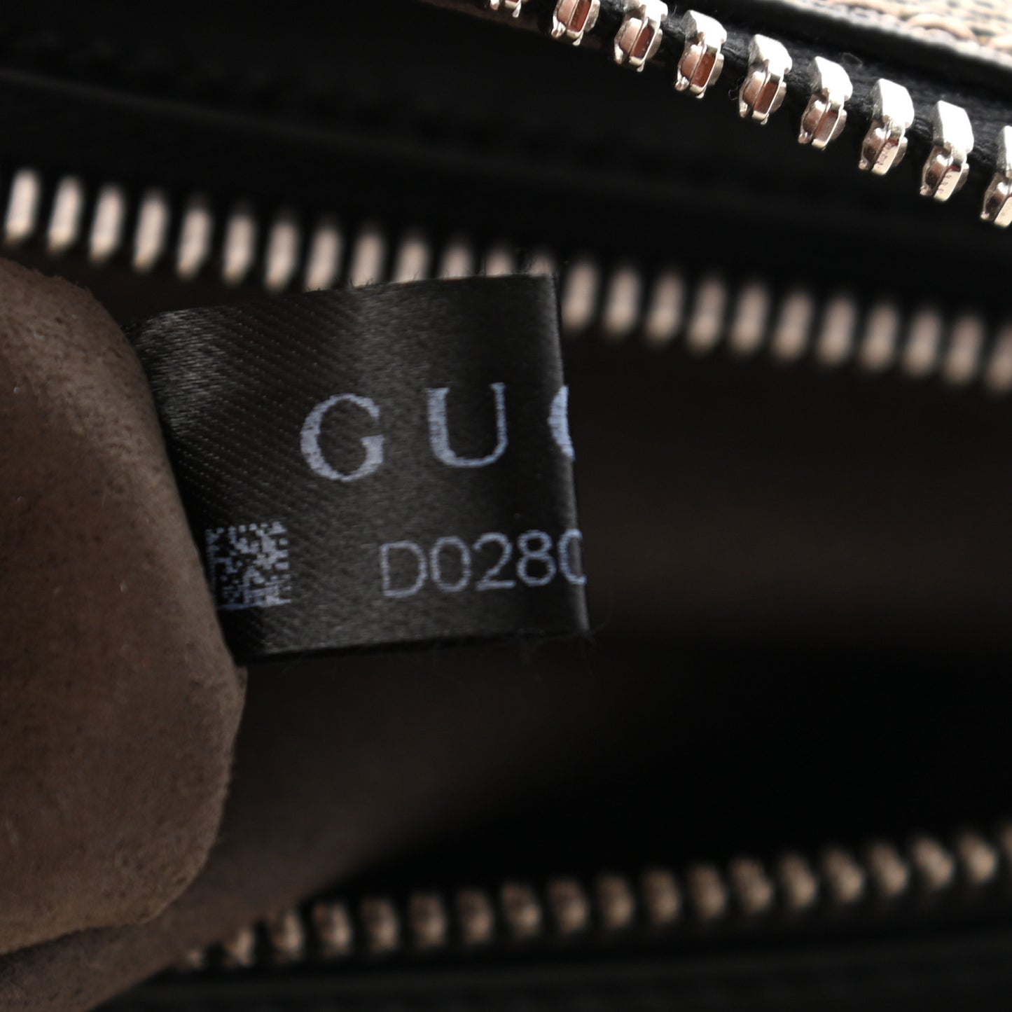 GG Supreme Monogram Mens Wristlet Black