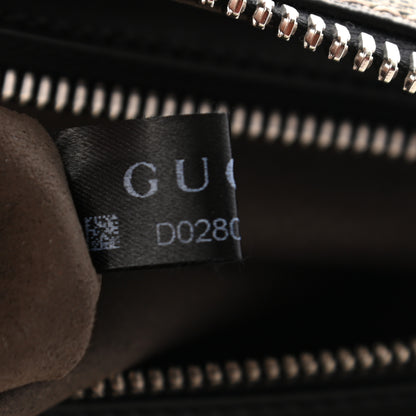 Gucci GG Supreme Monogram Mens Wristlet Black 9 of 10