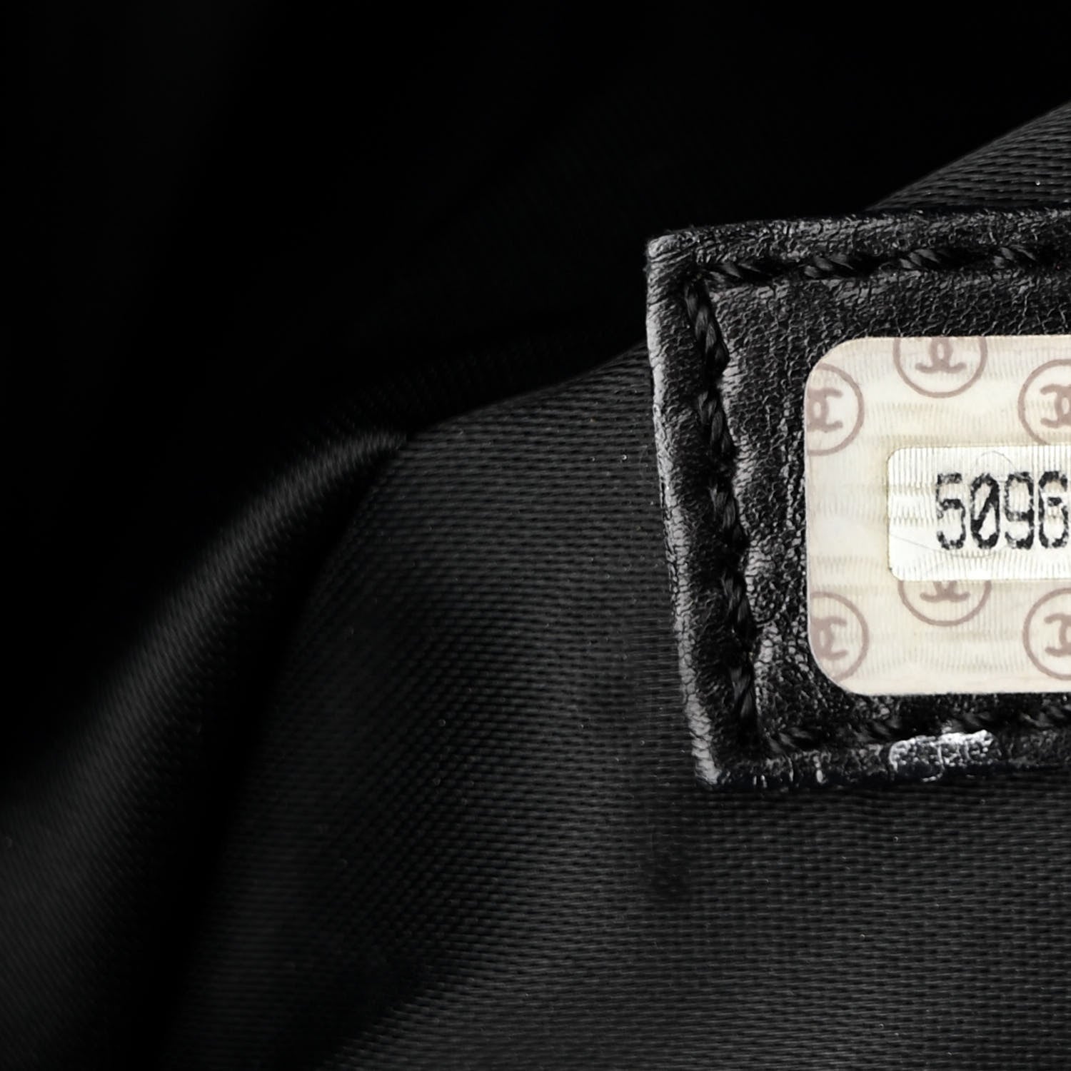 Chanel Caviar CC Shopper Tote Black 8 of 20