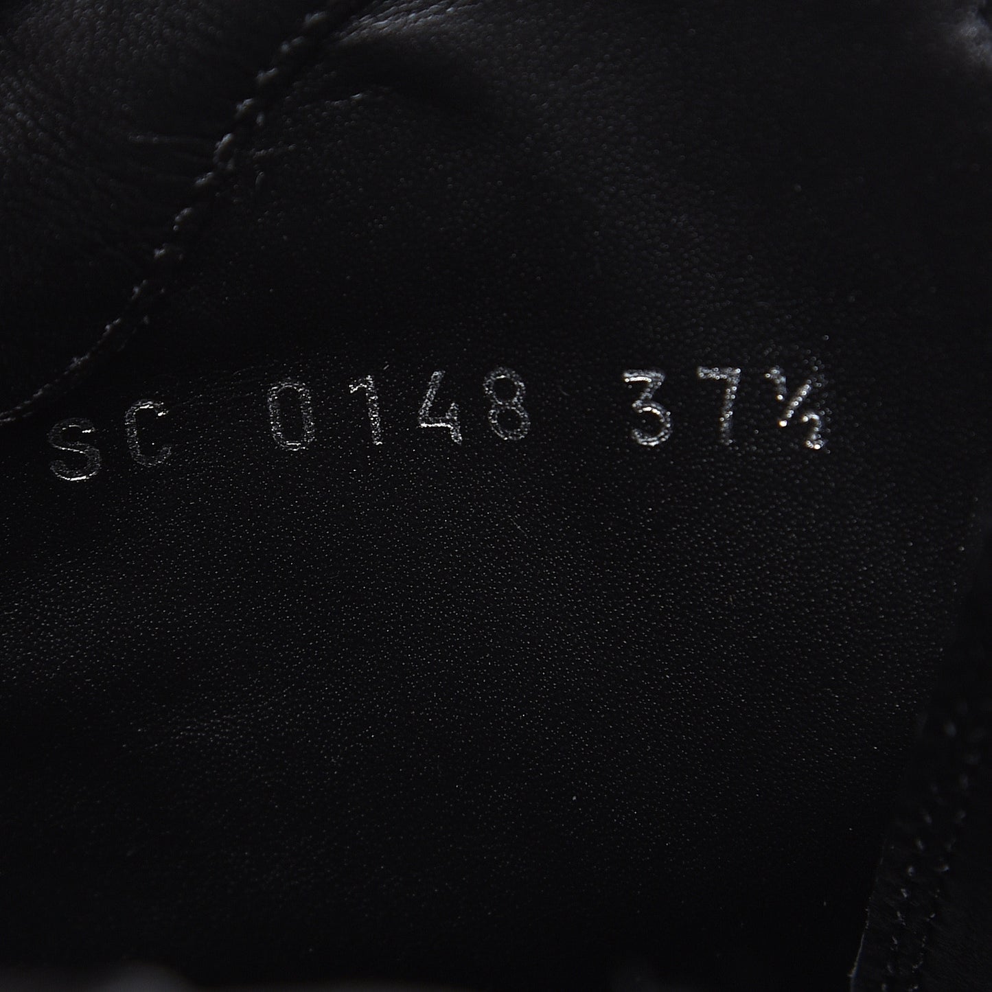 Suede Calfskin Laureate Platform Desert Boots 37.5 Black