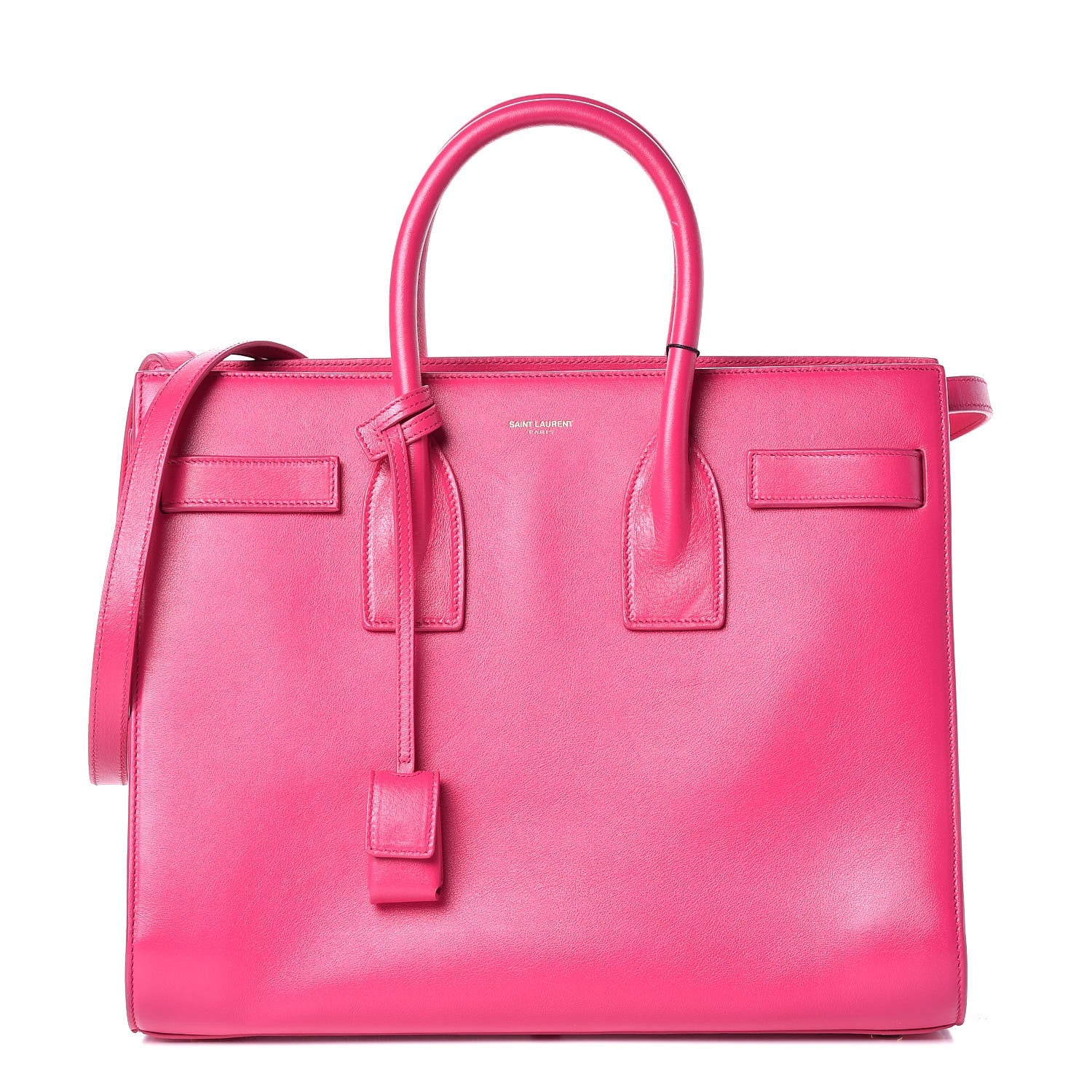 Saint Laurent Calfskin Small Sac De Jour Bubblegum 1 of 9