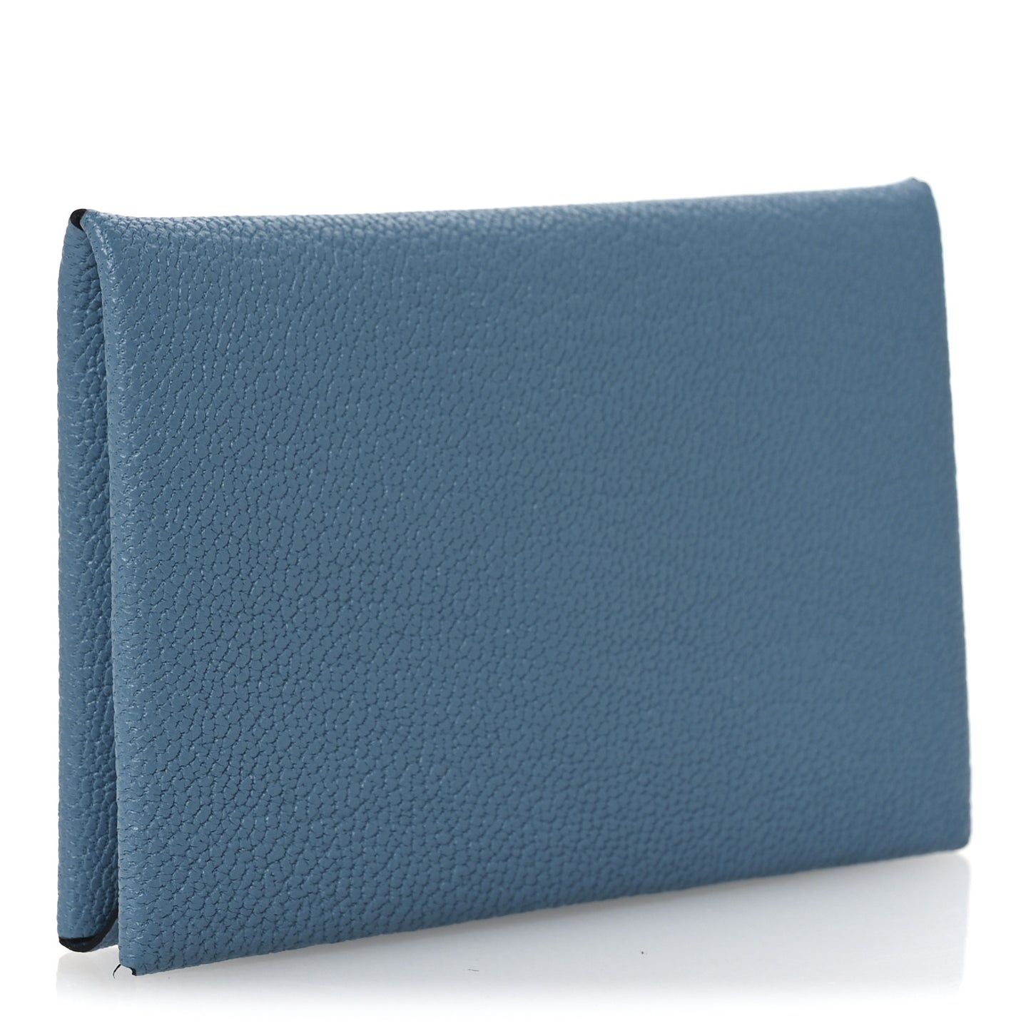 Chevre Mysore Calvi Card Case New Bleu Jean