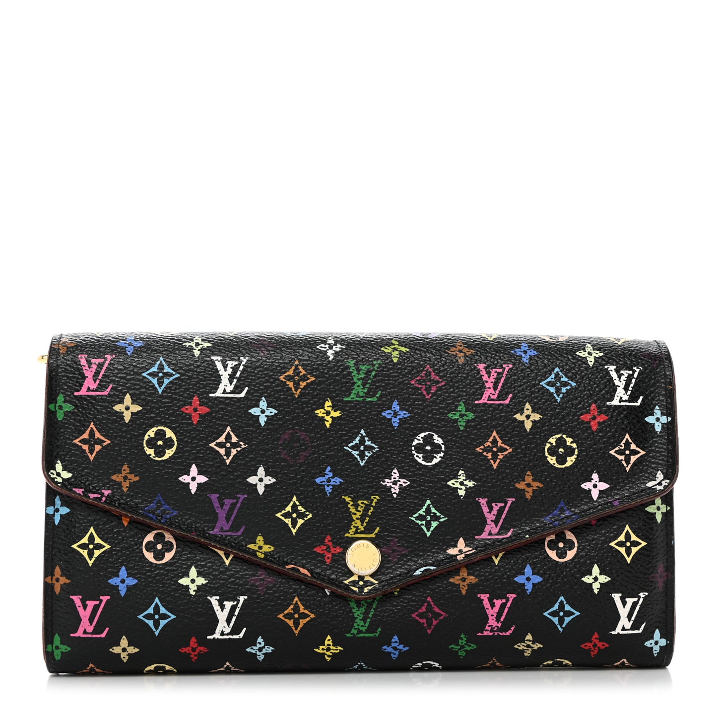 Monogram Multicolor Sarah Wallet NM Black Grenade