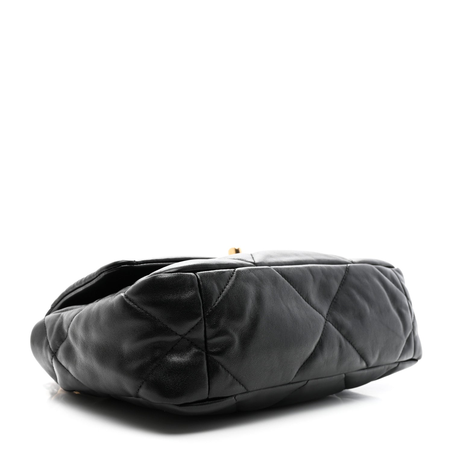 Chanel Lambskin Quilted Medium Chanel 19 Flap Black 4 of 11