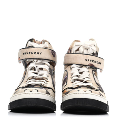 Givenchy Calfskin Butterfly Tyson High Top Sneakers 36.5 Multicolor 2 of 4