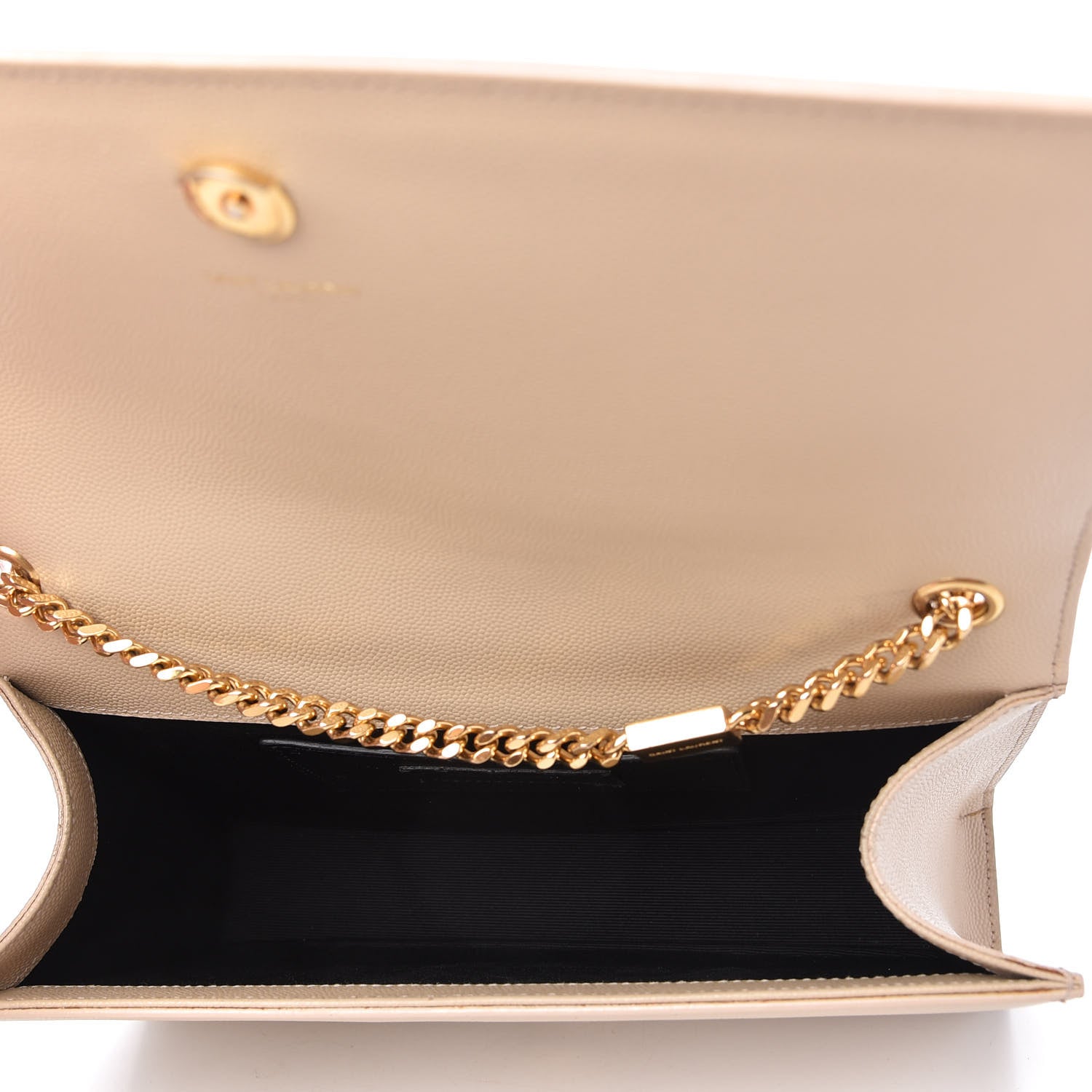 Saint Laurent Grain De Poudre Medium Classic Monogram Kate Satchel Marble Pink 5 of 11