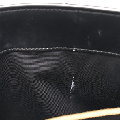 Saint Laurent Calfskin Y Quilted Monogram Medium Loulou Chain Satchel Black 8 of 15
