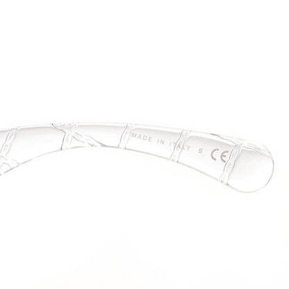 Chanel Acetate Quilted Shield Sunglasses 5426 White 5 of 7