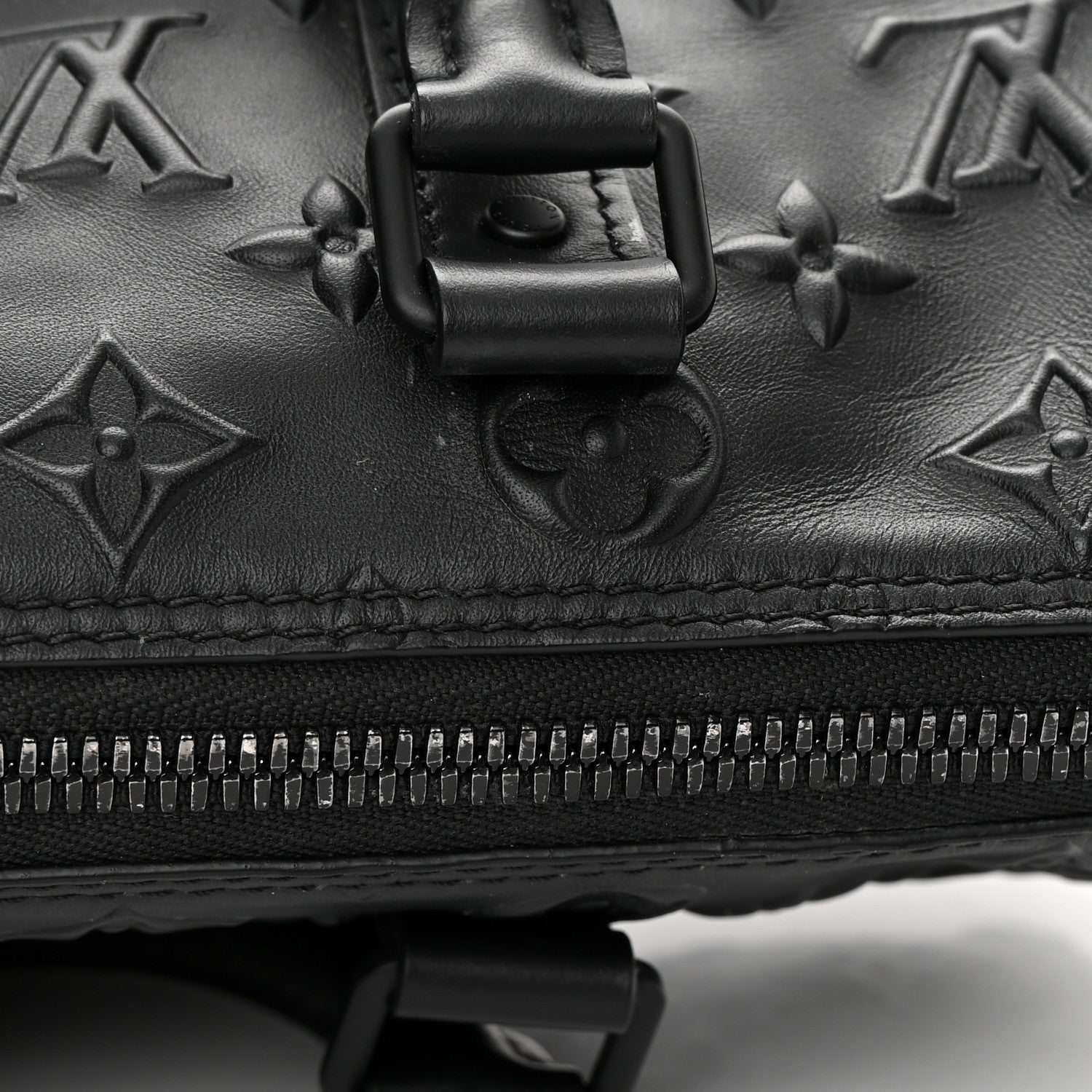 Louis Vuitton Monogram Seal Keepall XS Black 14 of 14