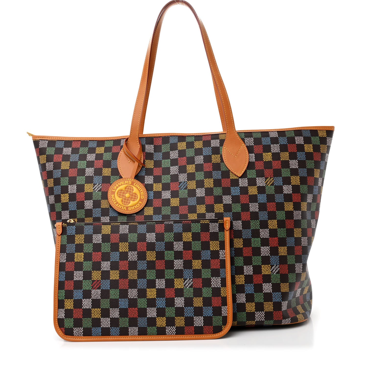 Louis Vuitton Vers Damier Ebene Nevereverfull XL 2 of 10