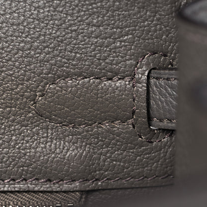 Hermes Togo Birkin 25 Etain 23 of 35