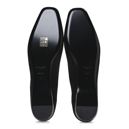 Saint Laurent Crepe Satin Lido Slip On Mule 41.5 Black 7 of 9