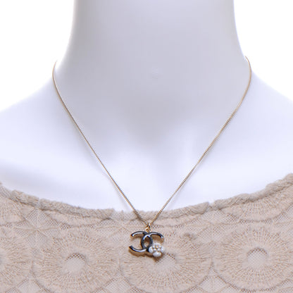 Chanel Camelia CC Logo Necklace 2 of 4