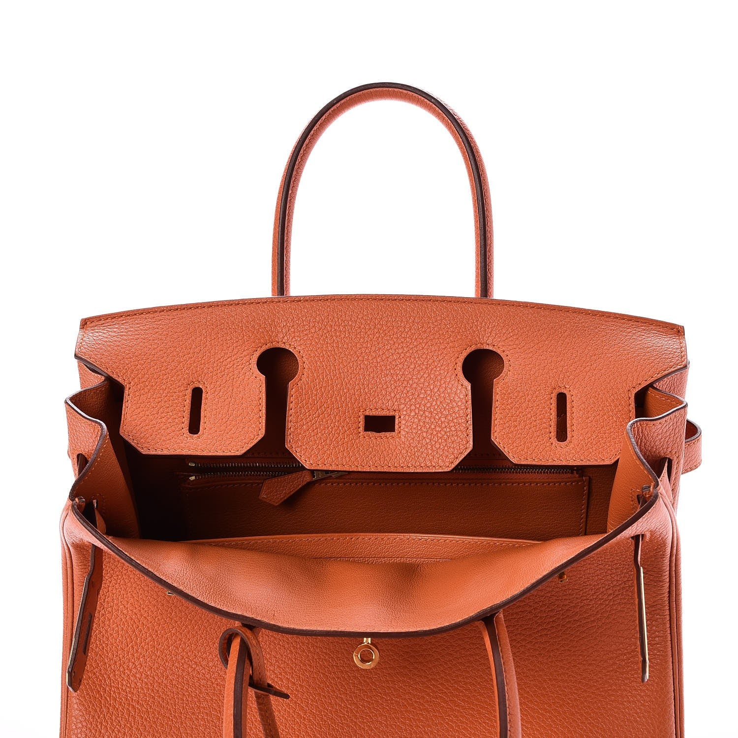 Hermes Togo Birkin 30 Orange 7 of 38