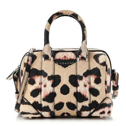 Givenchy Grained Calfskin Jaguar Print Micro Lucrezia Multicolor 1 of 10