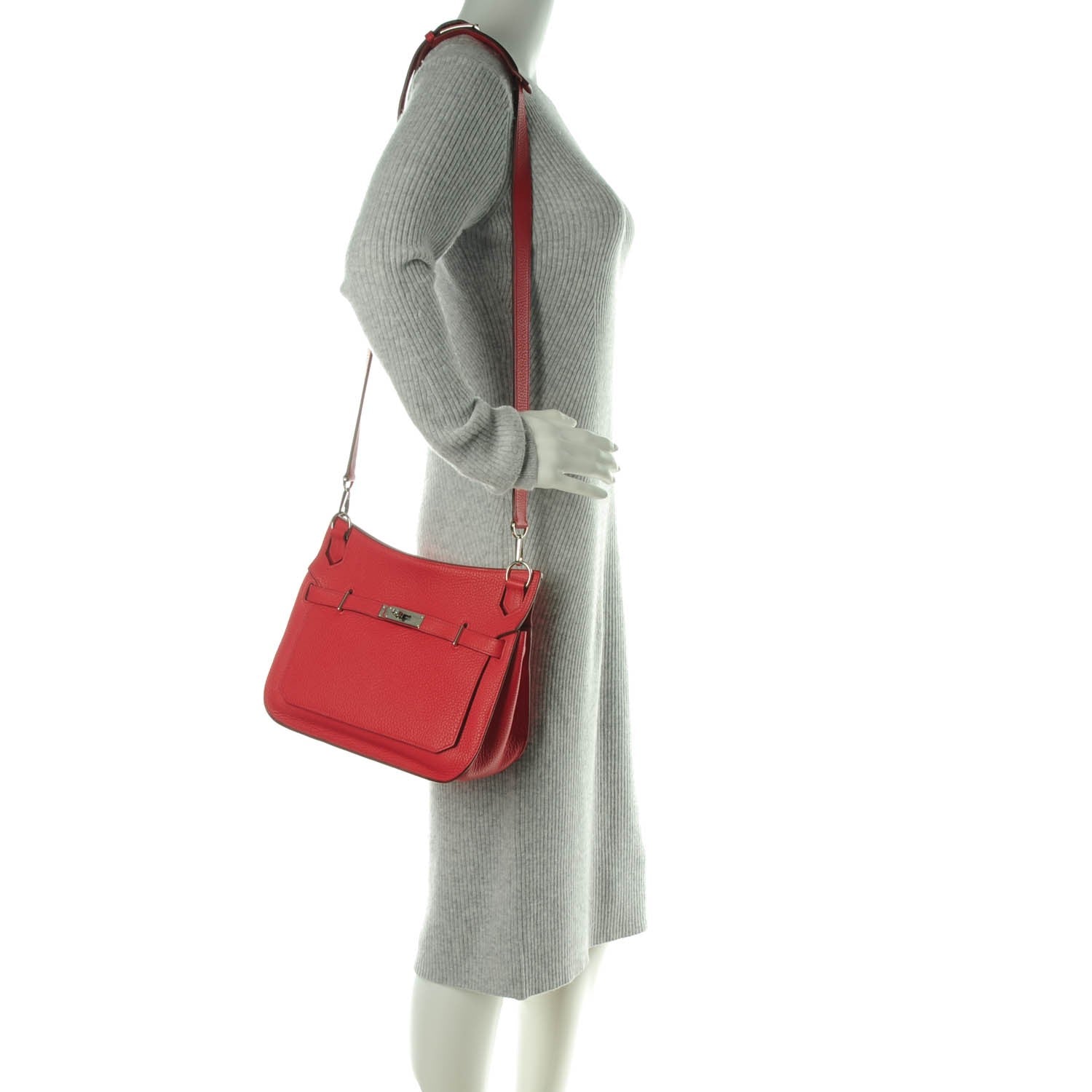Hermes Taurillon Clemence Jypsiere 28 Bougainvillea 2 of 10
