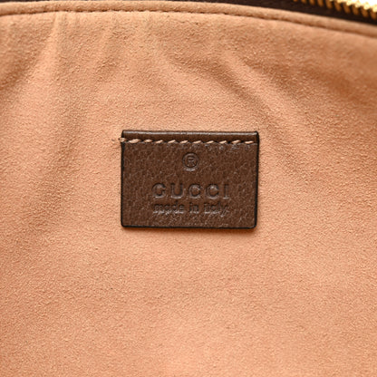 Gucci GG Supreme Monogram Large Ophidia Pouch Clutch Brown 6 of 8