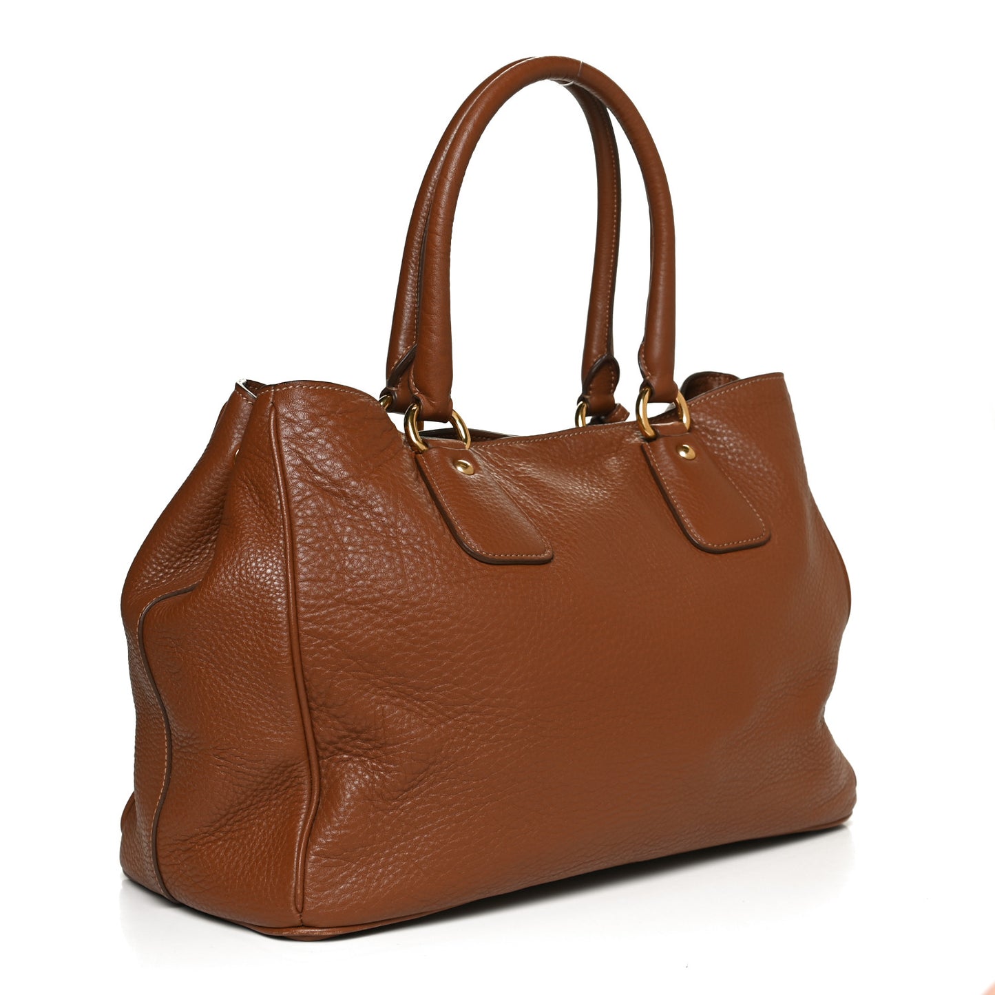 Vitello Daino Tote Brown