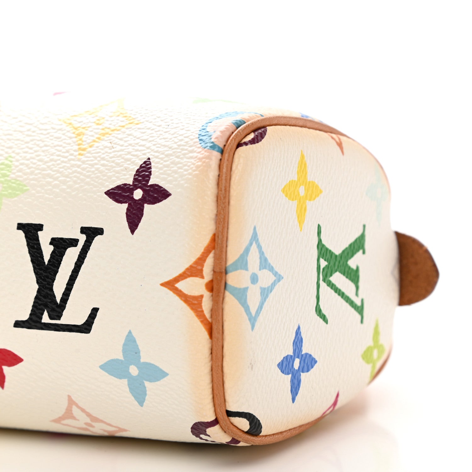 Louis Vuitton Monogram Multicolor Mini Sac HL Speedy White 9 of 9