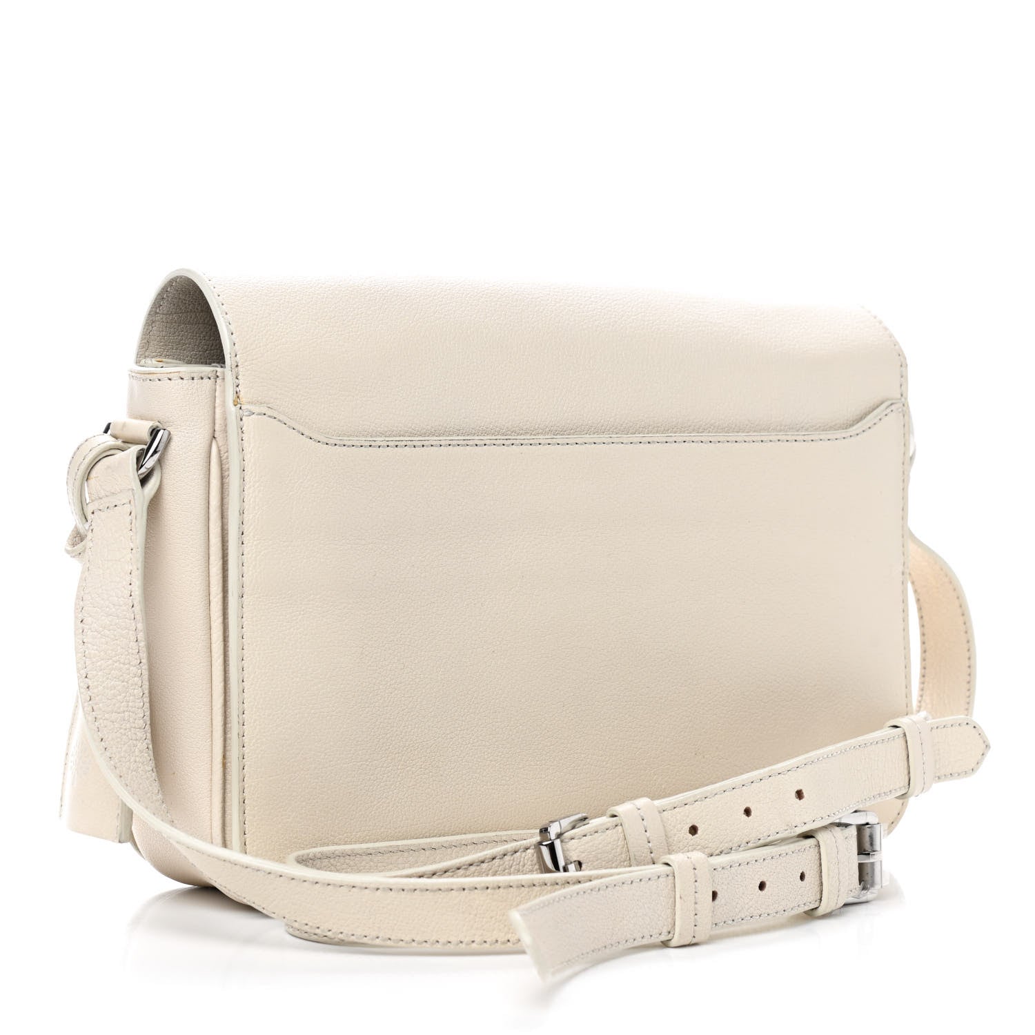 Mulberry Shiny Goatskin Bayswater Shoulder Bag White 3 of 15