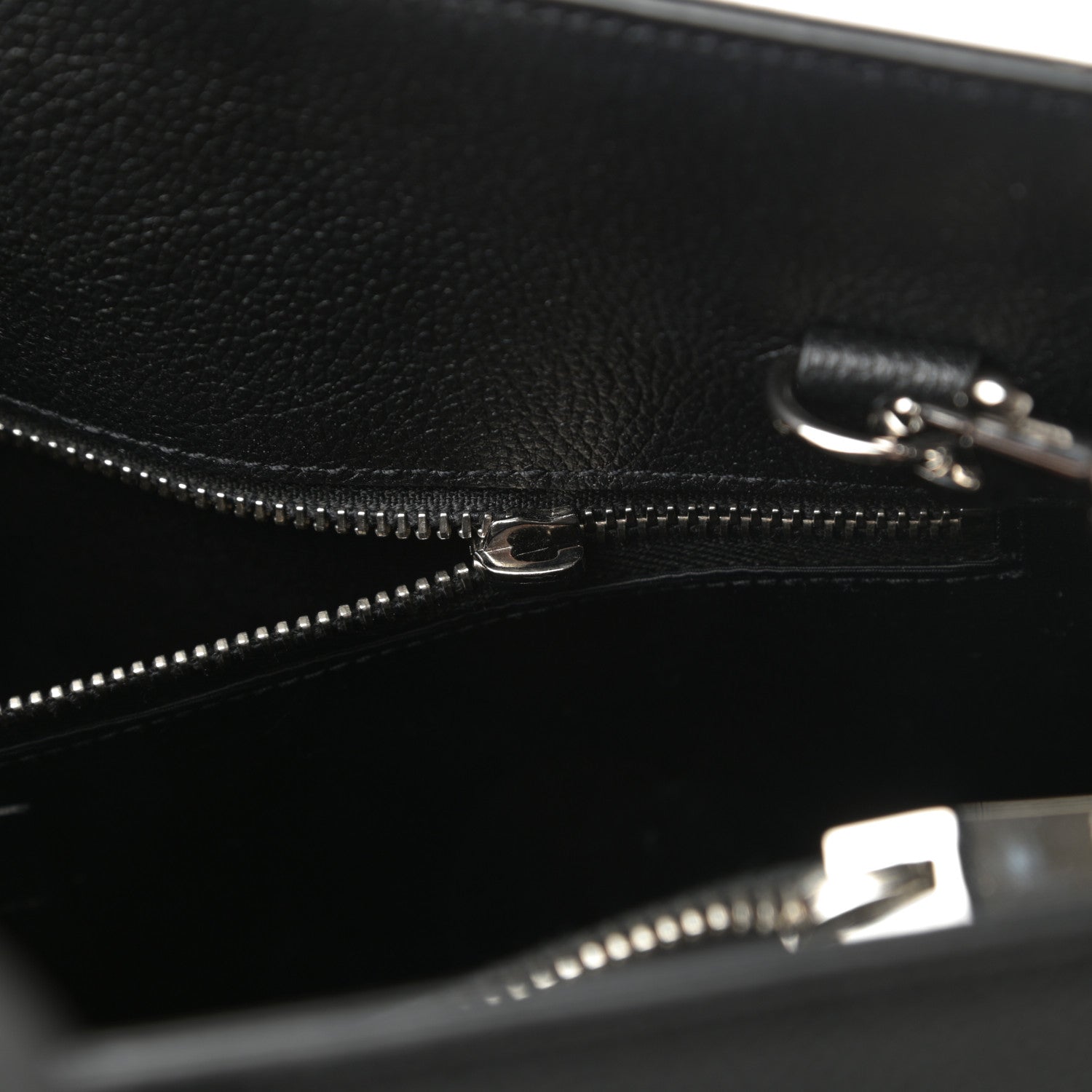 Saint Laurent Grained Calfskin Small Sac De Jour Black 12 of 12