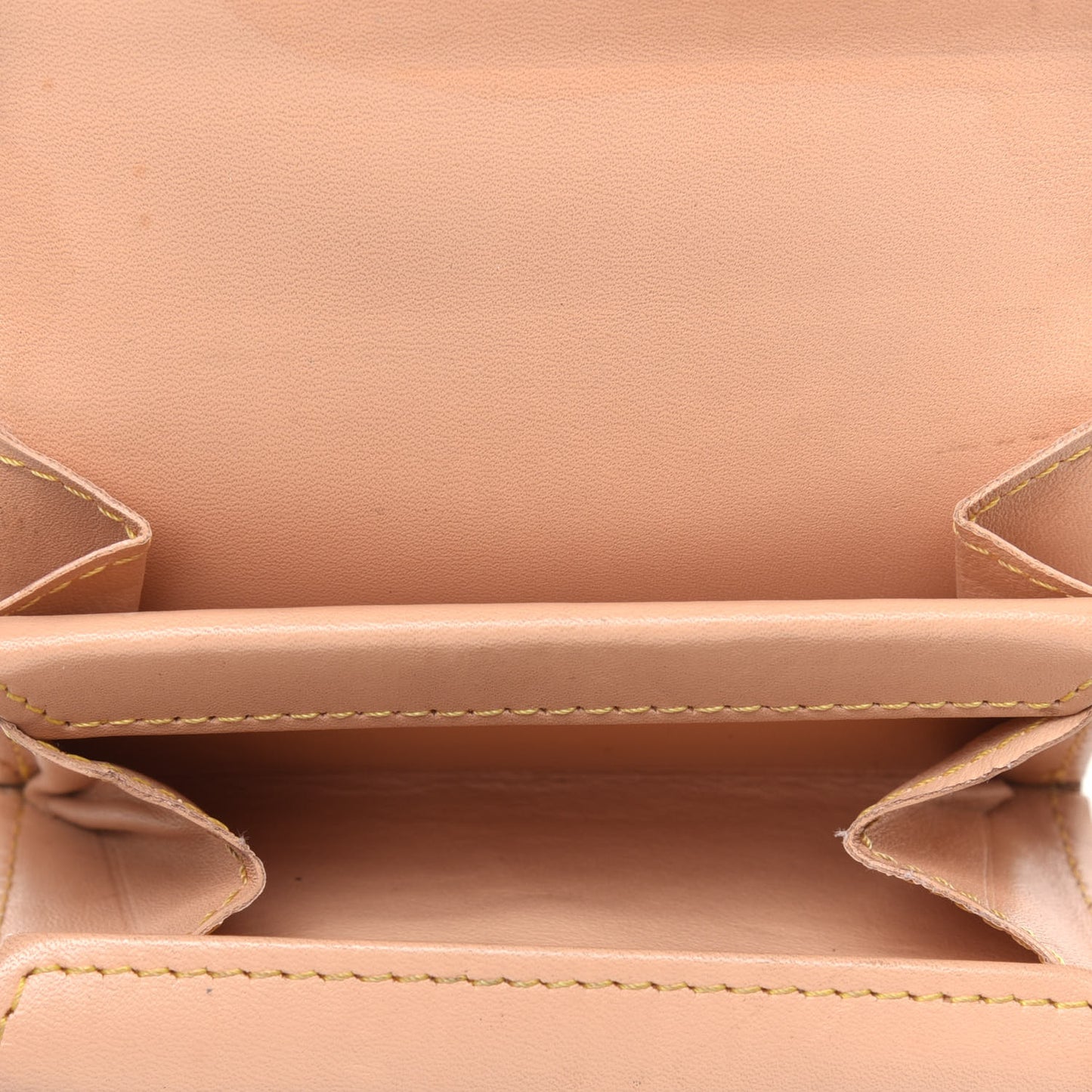 Monogram Multicolor Porte-Monnaie Plat Coin Purse White