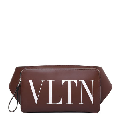 Valentino Garavani Calfskin VLTN Belt Bag Cuir White 1 of 12