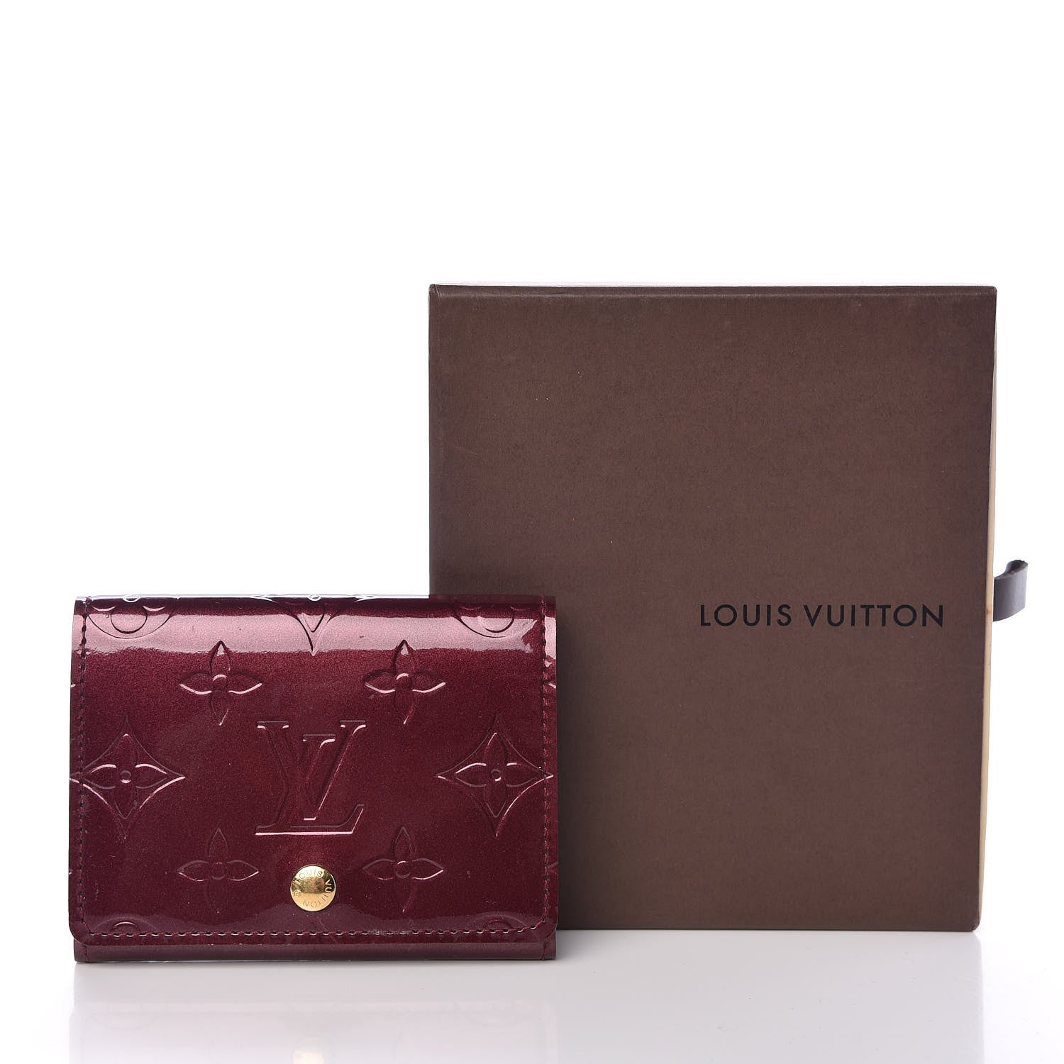 Louis Vuitton Vernis Business Card Holder Violet 7 of 7
