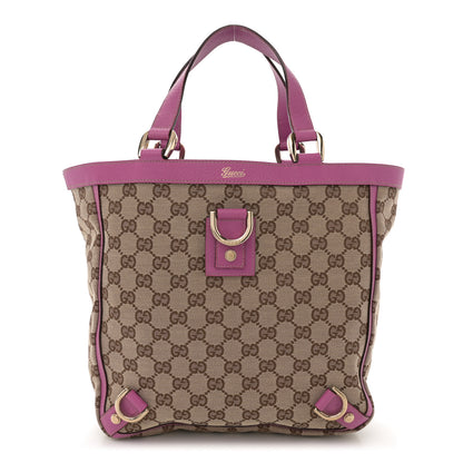 Gucci Monogram Small Abbey Tote Fuchsia 1 of 12