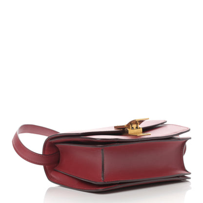 Celine Box Calfskin Small Classic Box Flap Bag Red 4 of 16