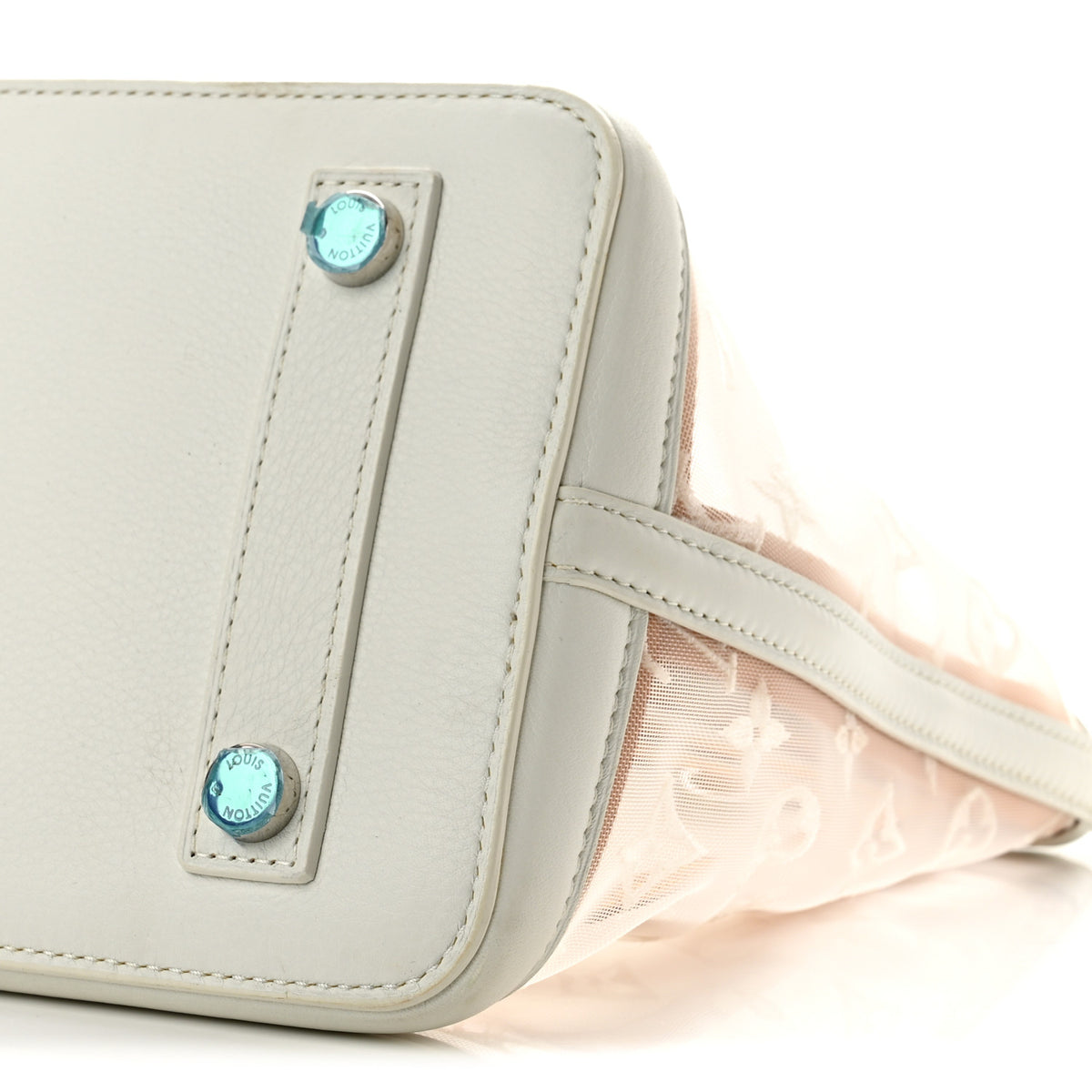 Louis Vuitton Monogram Transparence Lockit White 10 of 14