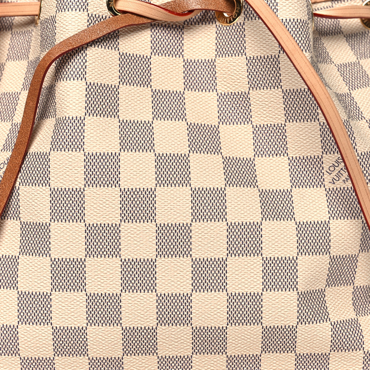 Louis Vuitton Damier Azur Noe BB 8 of 12