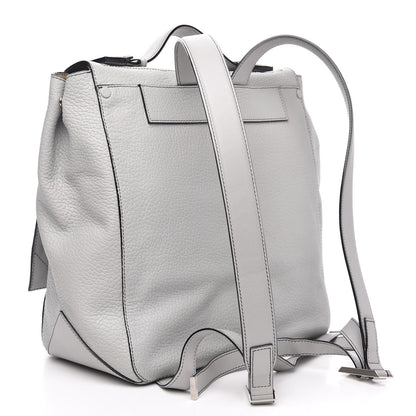 Proenza Schouler Pebbled Calfskin Small PS Courier Backpack Heather Grey 2 of 12
