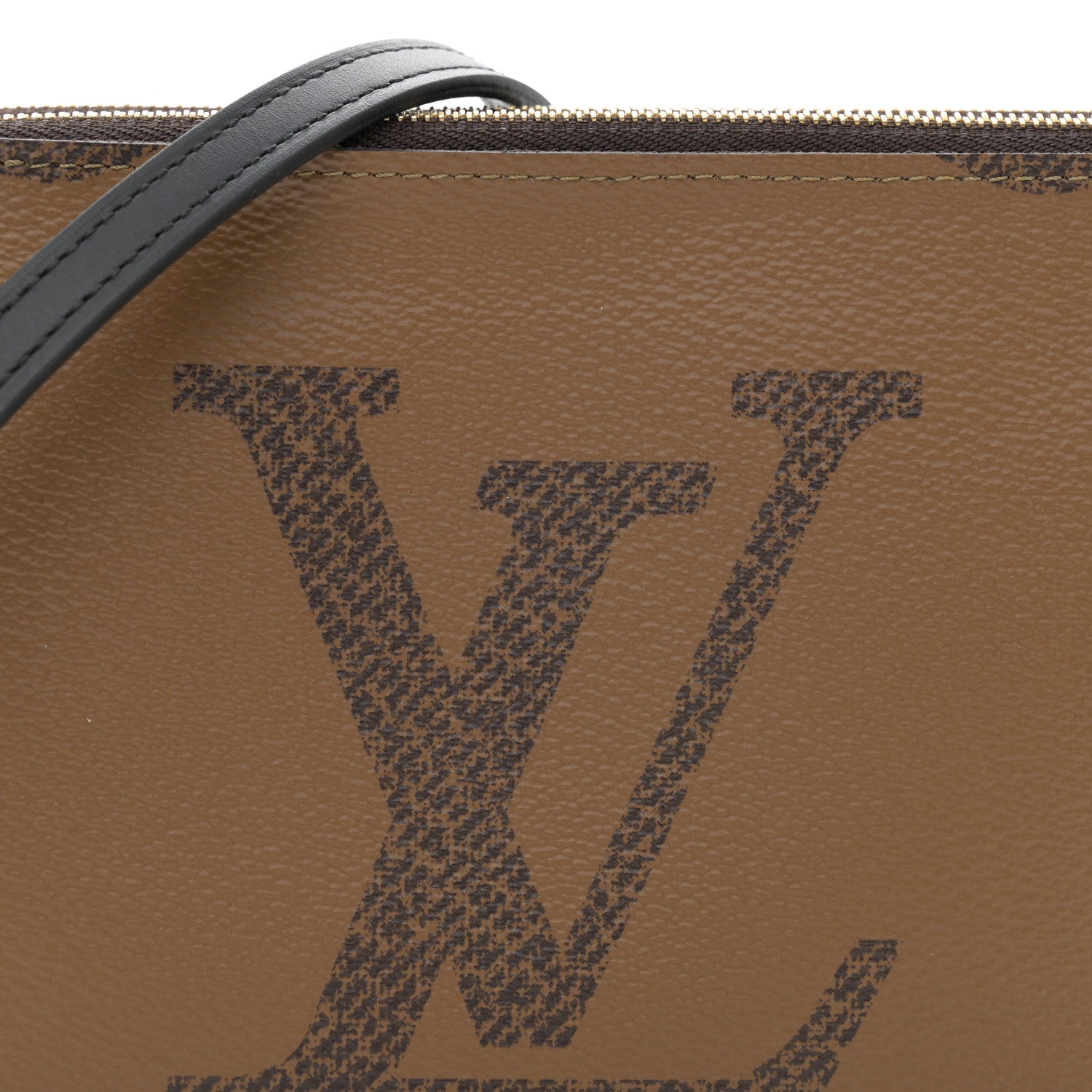 Louis Vuitton Reverse Monogram Giant Double Zip Pochette 8 of 12