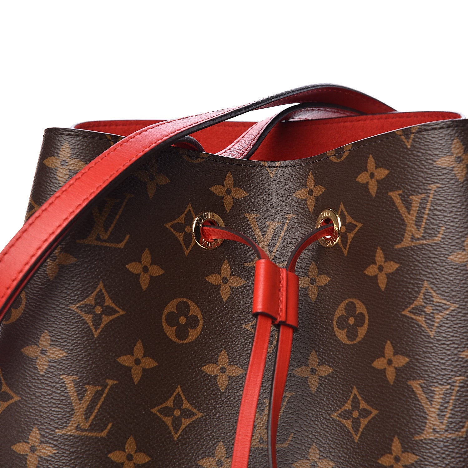 Louis Vuitton Monogram Neonoe MM Coquelicot 8 of 11