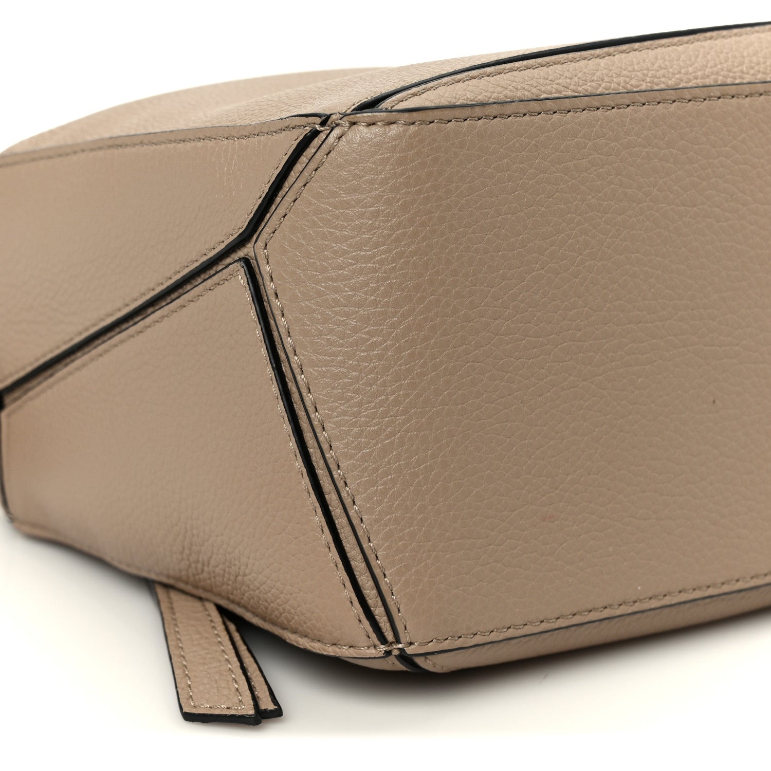 Loewe Grained Calfskin Small Puzzle Bag Sand 10 of 11