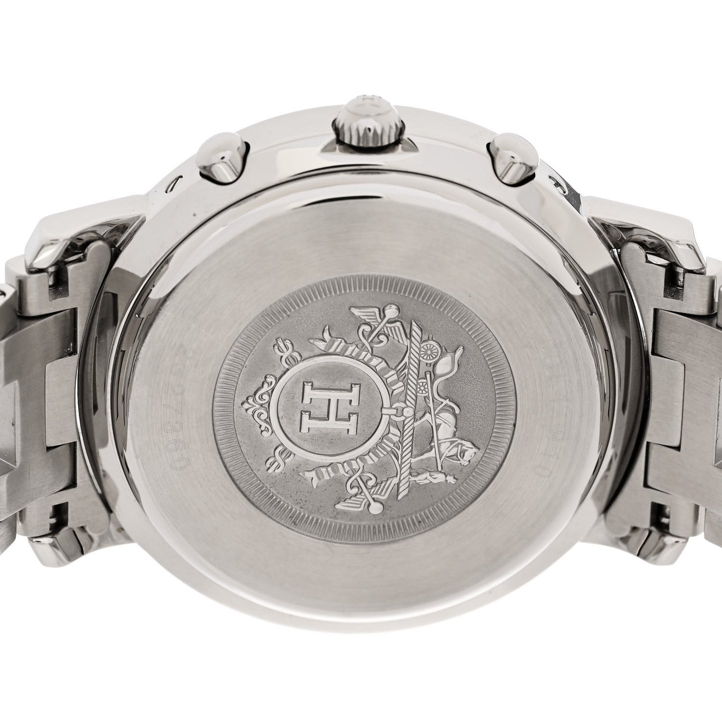 Stainless Steel 38mm Clipper Chronograph Quartz Watch