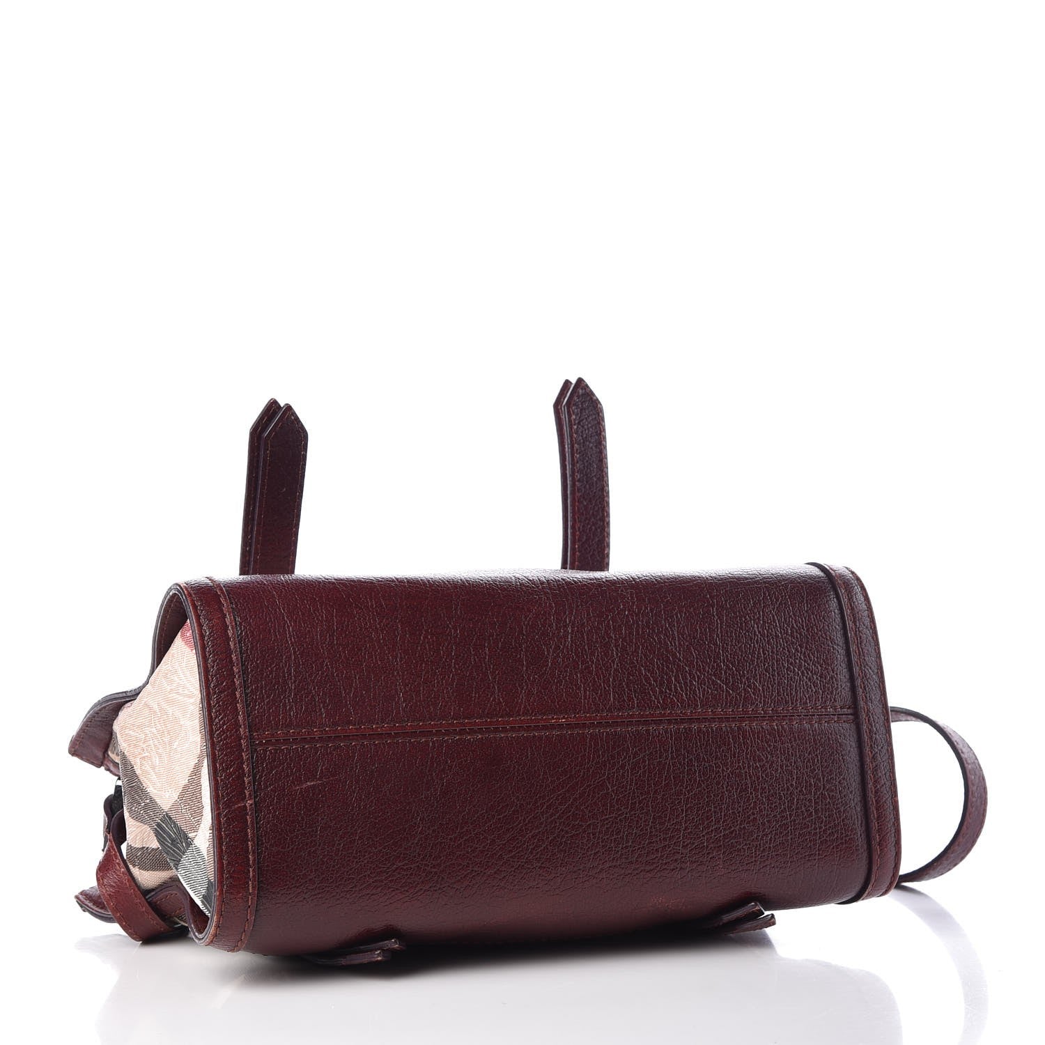 Burberry Nova Check Embossed Convertible Satchel 5 of 12