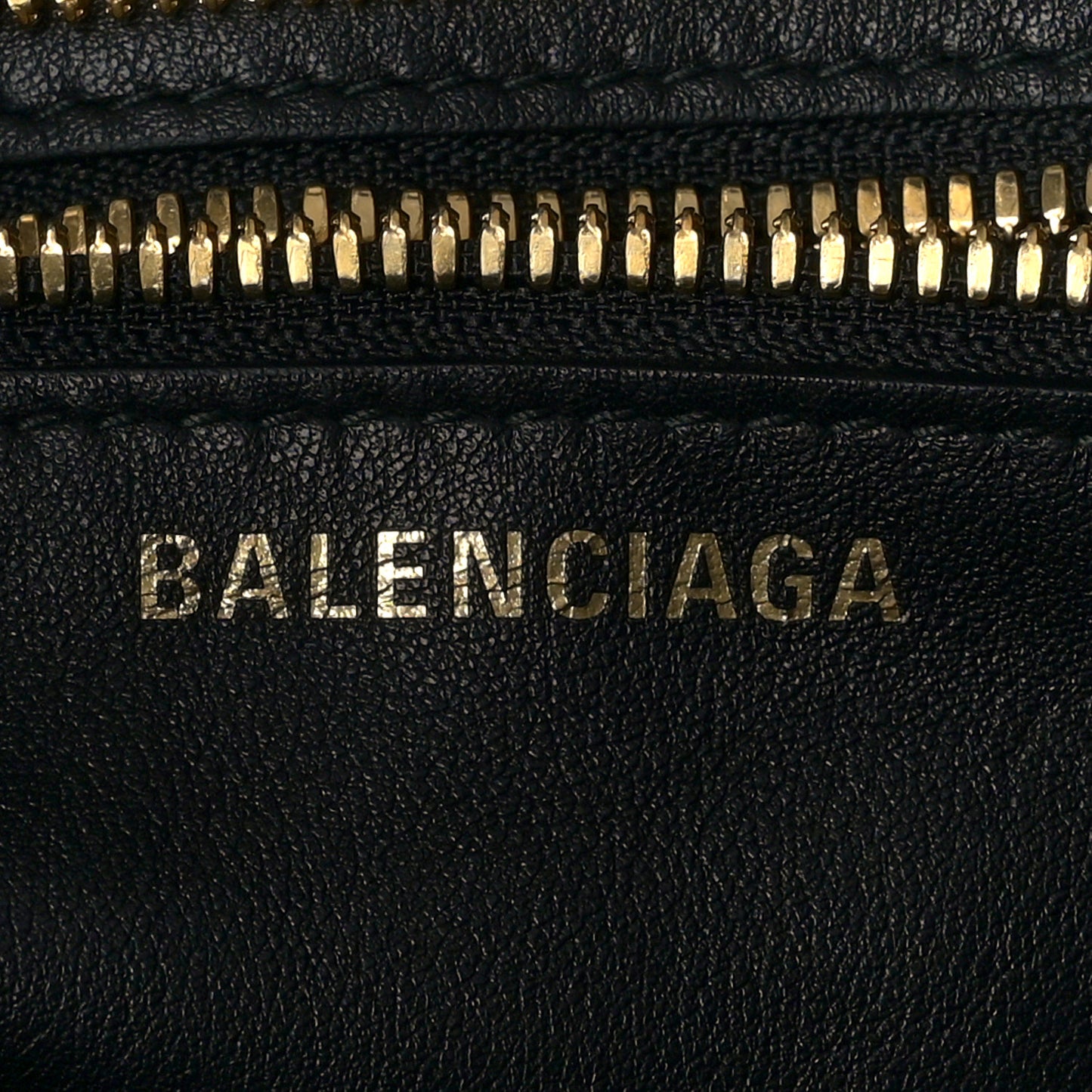 Calfskin XS Fringe Laundry Cabas Black