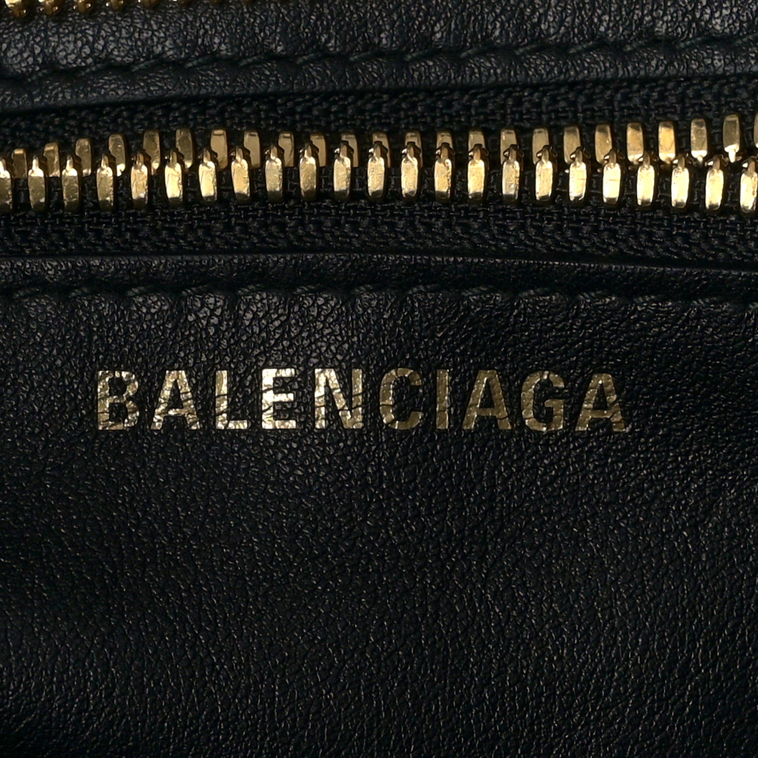 Balenciaga Calfskin XS Fringe Laundry Cabas Black 6 of 9