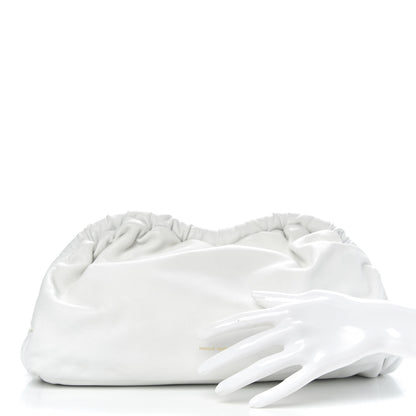 Mansur Gavriel Lambskin Cloud Clutch White 2 of 10