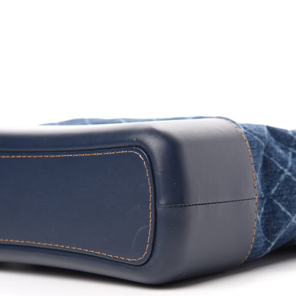 Chanel Denim Calfskin Medium Gabrielle Hobo Blue 7 of 11