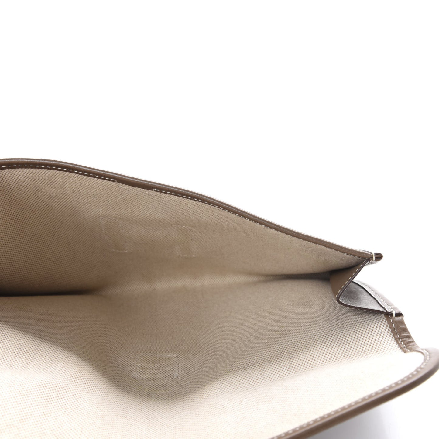Box Jige PM Clutch Etoupe