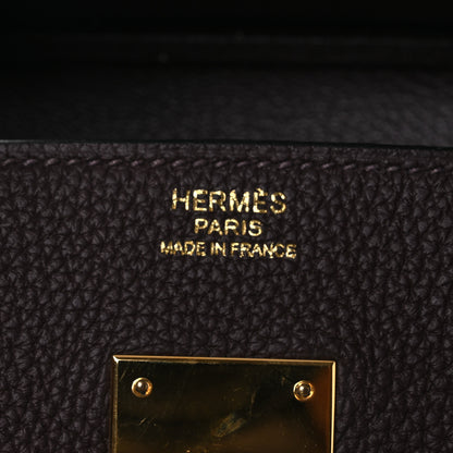 Hermes Togo Birkin 30 Chocolate 6 of 13