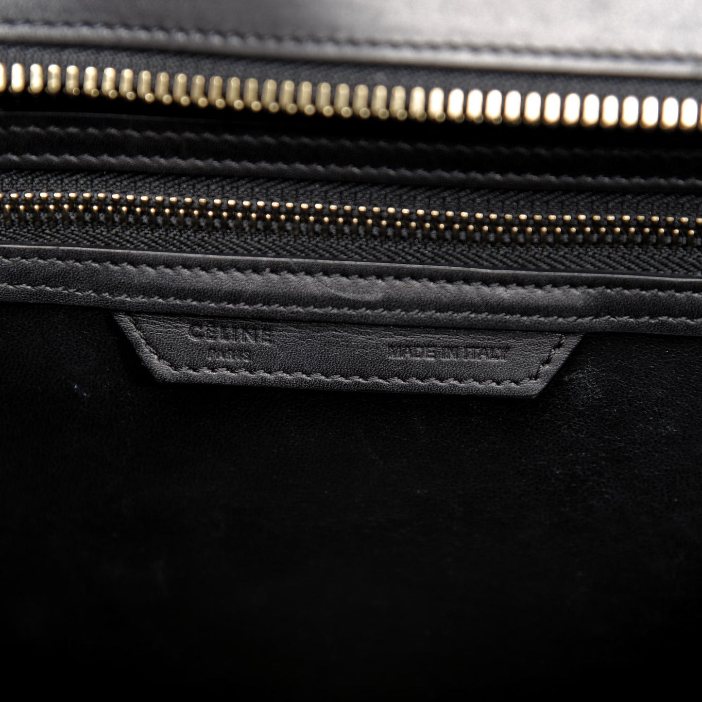 Bullhide Calfskin Micro Bi-Color Luggage Black White